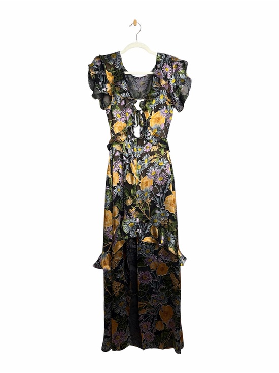 For Love And Lemons Dresses & Skirts - For Love & Lemons Floral Cutout Maxi Dress XS